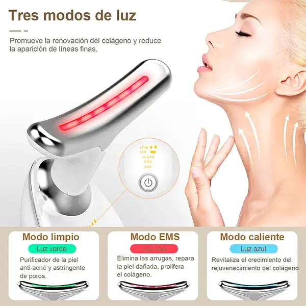 Masajeador Facial y Reductor de Papada (Envío Gratis)