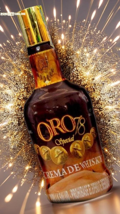 Oro78 - La Crema de Whisky Perfecta para Tus Momentos Especiales(envío no incluido)