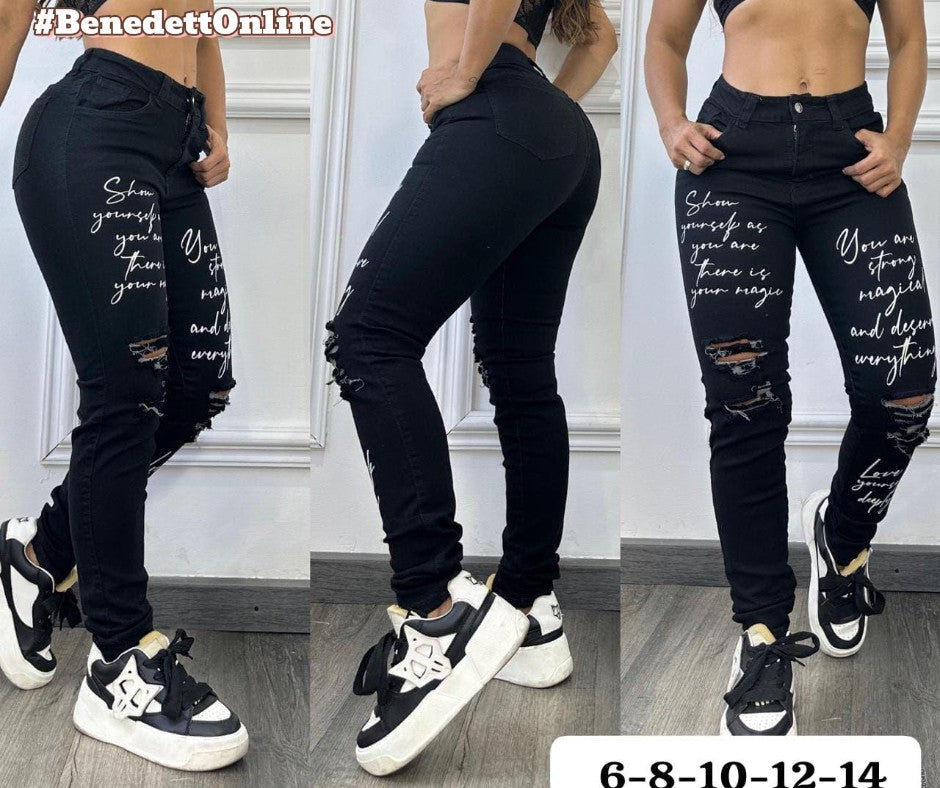 Hermosos Jeans Ochenteros Skinny