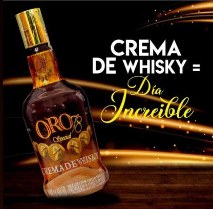 Oro78 - La Crema de Whisky Perfecta para Tus Momentos Especiales(envío no incluido)